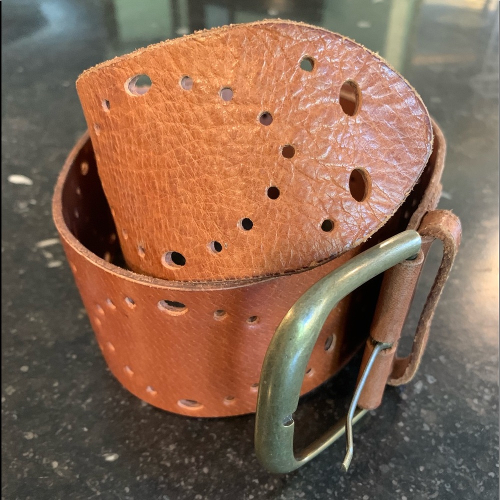 Dries Van Noten Leather Belt